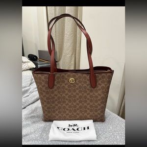 Brand New Coach Willow Tote Bag